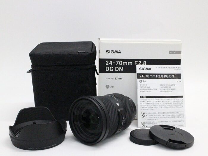 兵庫県加西市にて、SIGMA 24-70mm F2.8 DG DN Art SONY カメラレンズを買い取らせていただきました