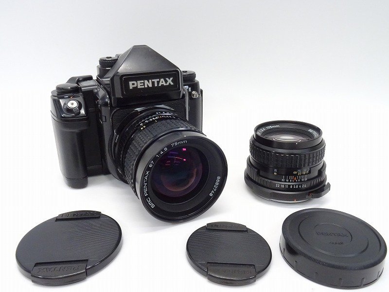 愛媛県今治市にて、PENTAX 67IIsmc PENTAX 67 75mm F4.5105mm F2.4 中判 フィルムカメラを買い取らせていただきました！