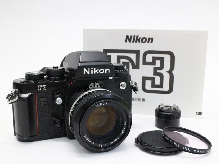 広島県広島市にて、Nikon F3 HPAI NIKKOR 50mm F1.4 フィルム 一眼レフカメラを買い取らせていただきました