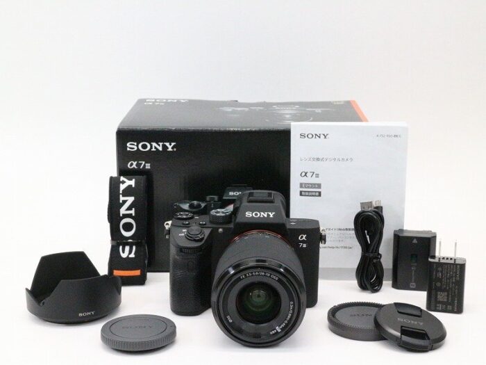 岩手県盛岡市にて、SONY α7III ILCE-7M3 ズームレンズキット ミラーレス 一眼カメラを買い取らせていただきました！