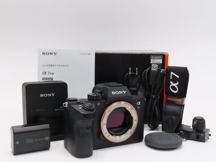 静岡県浜松市にて、SONY α7RIII ILCE-7RM3 ミラーレス 一眼カメラを買い取らせていただきました