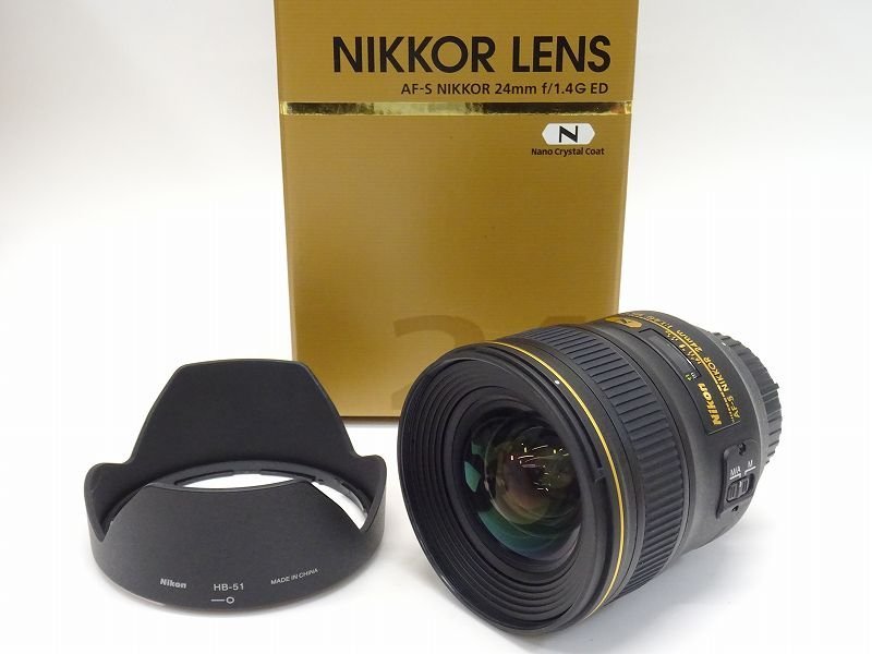 奈良県天理市にて、Nikon AF-S NIKKOR 24mm F1.4G ED カメラレンズ を買い取らせていただきました！