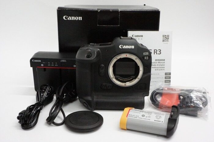 東京都大田区にて、Canon EOS R3 ミラーレス 一眼カメラを買い取らせていただきました