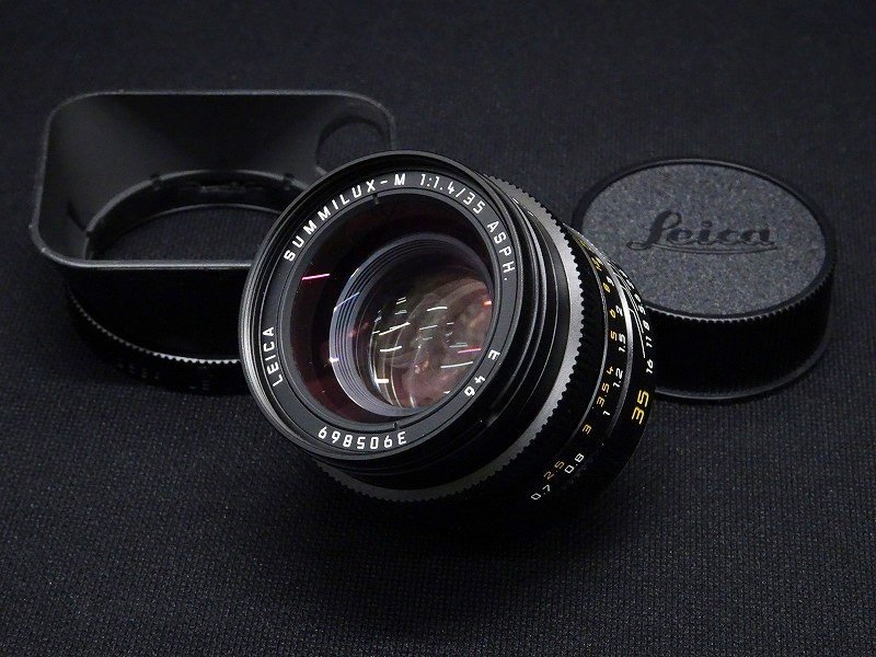 北海道札幌市にて、Leica Summilux-M 35mm F1.4 ASPH ブラック カメラレンズを買い取らせていただきました！