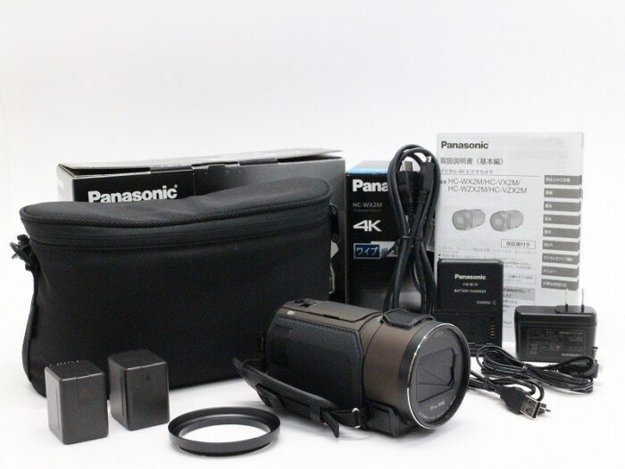 滋賀県大津市にて、Panasonic HC-WX2MVW-ACT380 4Kデジタルビデオカメラを買い取らせていただきました