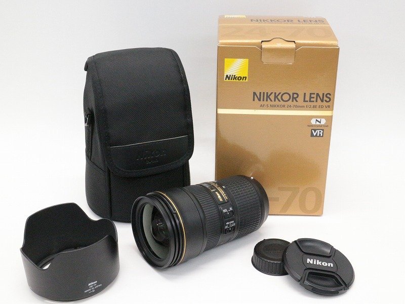 兵庫県川西市にて、Nikon AF-S NIKKOR 24-70mm F2.8E ED VR カメラレンズを買い取らせていただきました！