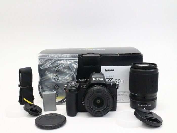 兵庫県加東市にて、Nikon Z50II ダブルズームキット ミラーレス 一眼カメラを買い取らせていただきました