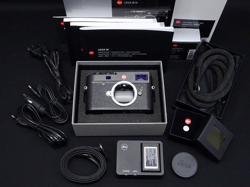 北海道札幌市にて、Leica M10 ブラッククローム他セット レンジファインダー デジタルカメラを買い取らせていただきました！