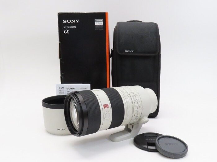 神奈川県茅ヶ崎市にて、SONY SEL70200GM2 FE 70-200mm F2.8 GM OSS IIカメラレンズを買い取らせていただきました