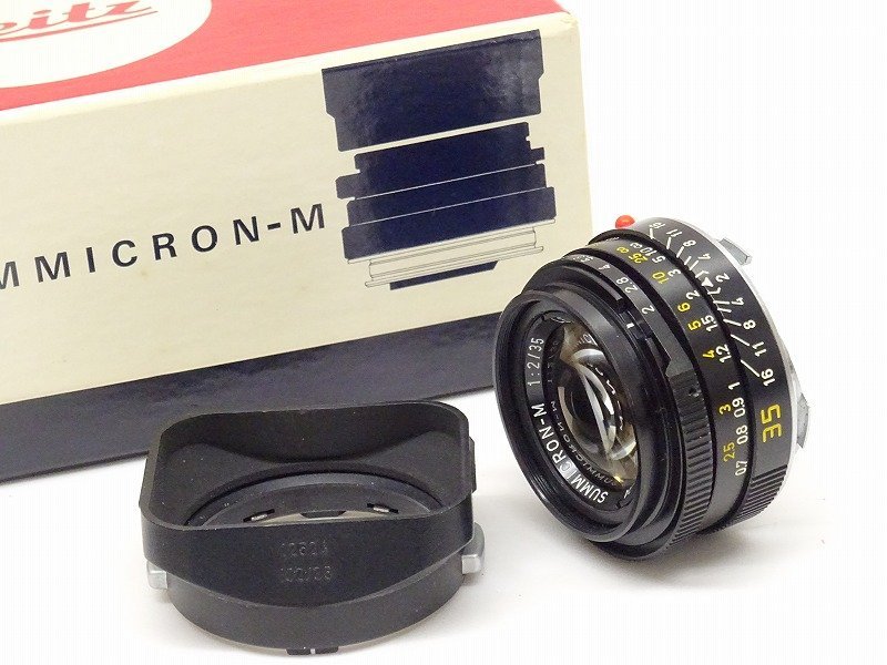 神奈川県横浜市にてLeica SUMMICRON-M 35mm F2 CANADA カメラレンズ を買取させて頂きました！
